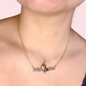 Baby phat gold name plate Y2K Mcbling